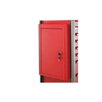 Rode zijslotkast voor 102, 103 trolley