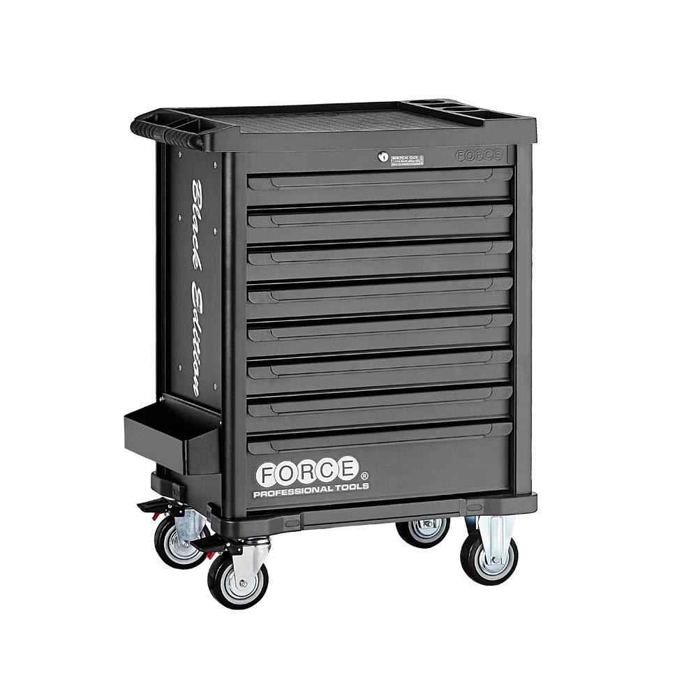 Black edition Gereedschapswagen 8 lades met gereedschap van 415 stuks (EVA)