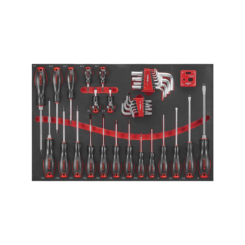 Black edition Gereedschapswagen 8 lades met gereedschap van 415 stuks (EVA)