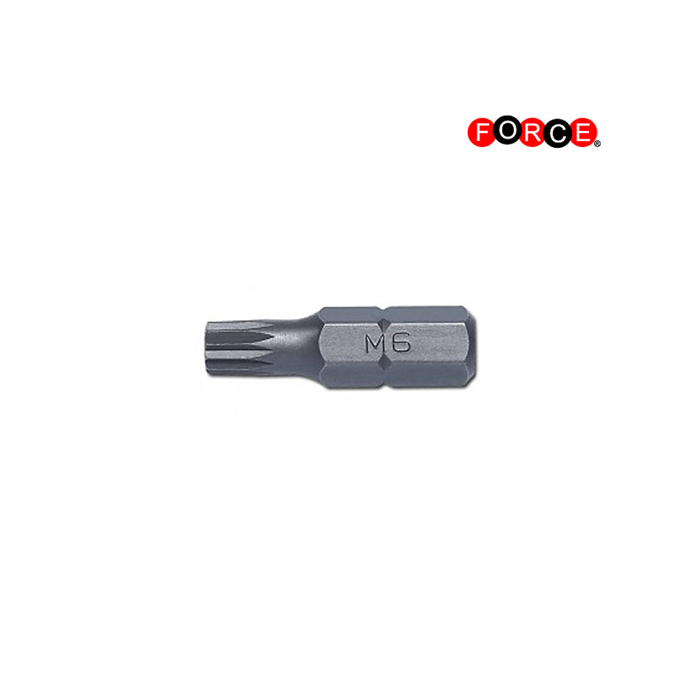 1/4" Veeltand Bit 25mmL M4