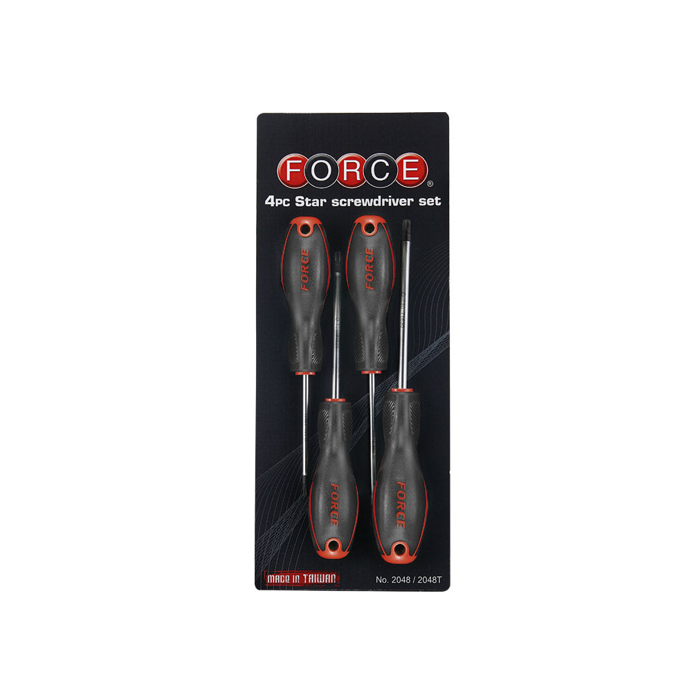 Torx Schroevendraaier set 4-delig