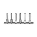 6-delige E-Torx 1/4" lang dop set