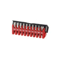 10-delige 1/4" 5-kant Resistorx bit set