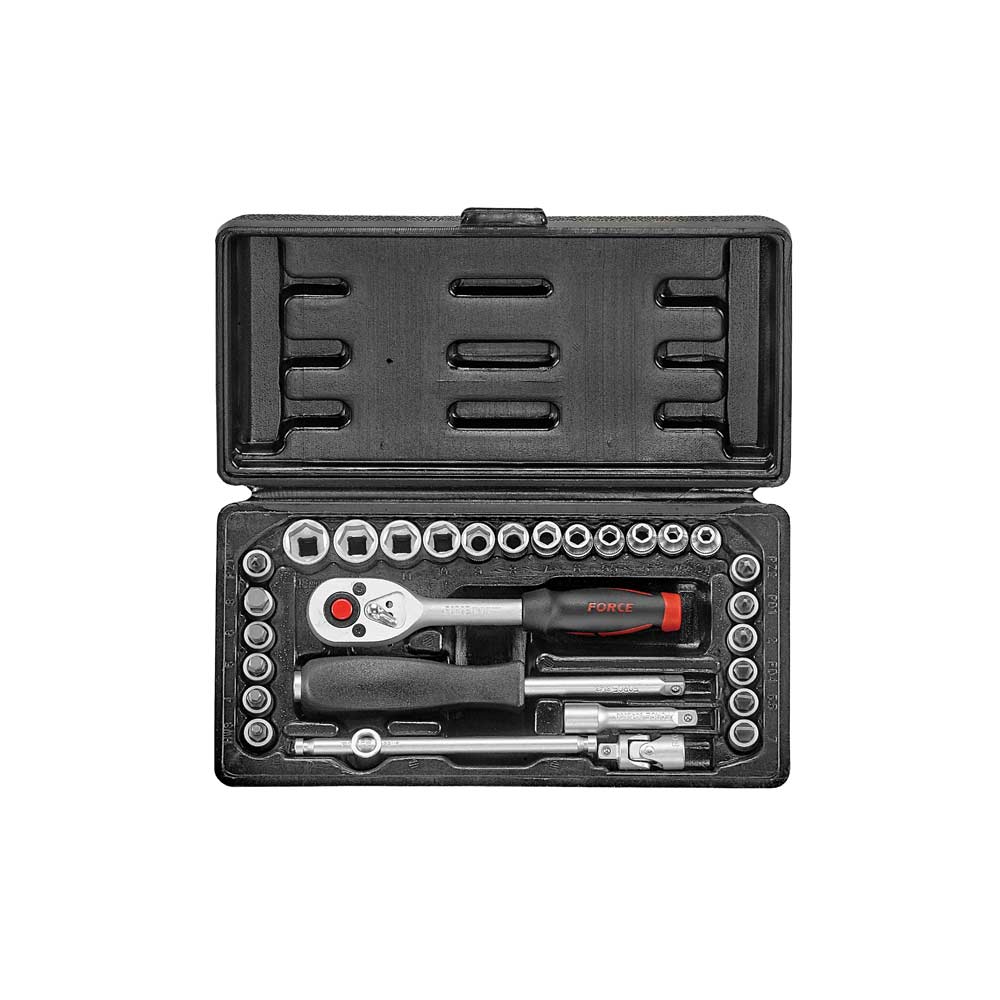 29pc 1/4" Surface drive Socket set