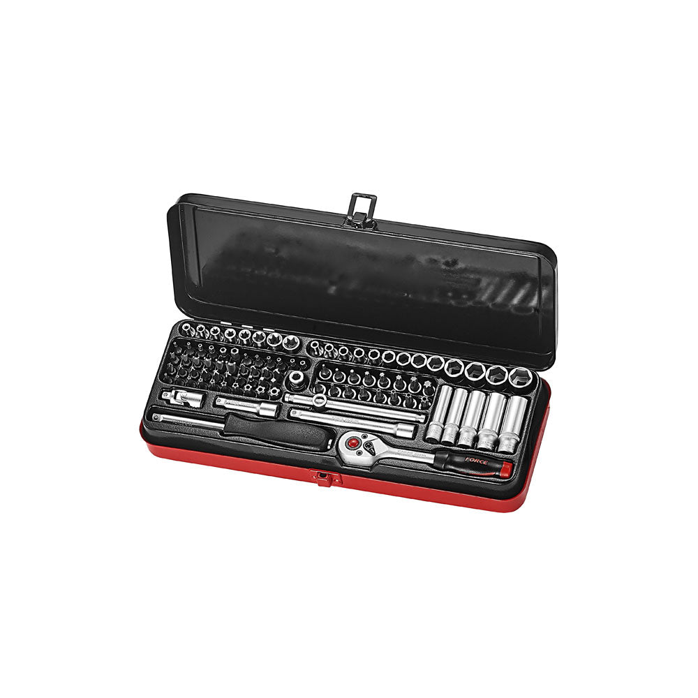 91pc 1/4"DR. Spline socket combination set RMB