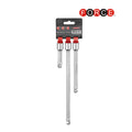 3pc 3/8"DR. Wobble extension set