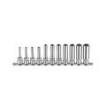 11pc 3/8" star deep socket