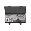 25pc 3/8" 6pt. Flank socket set