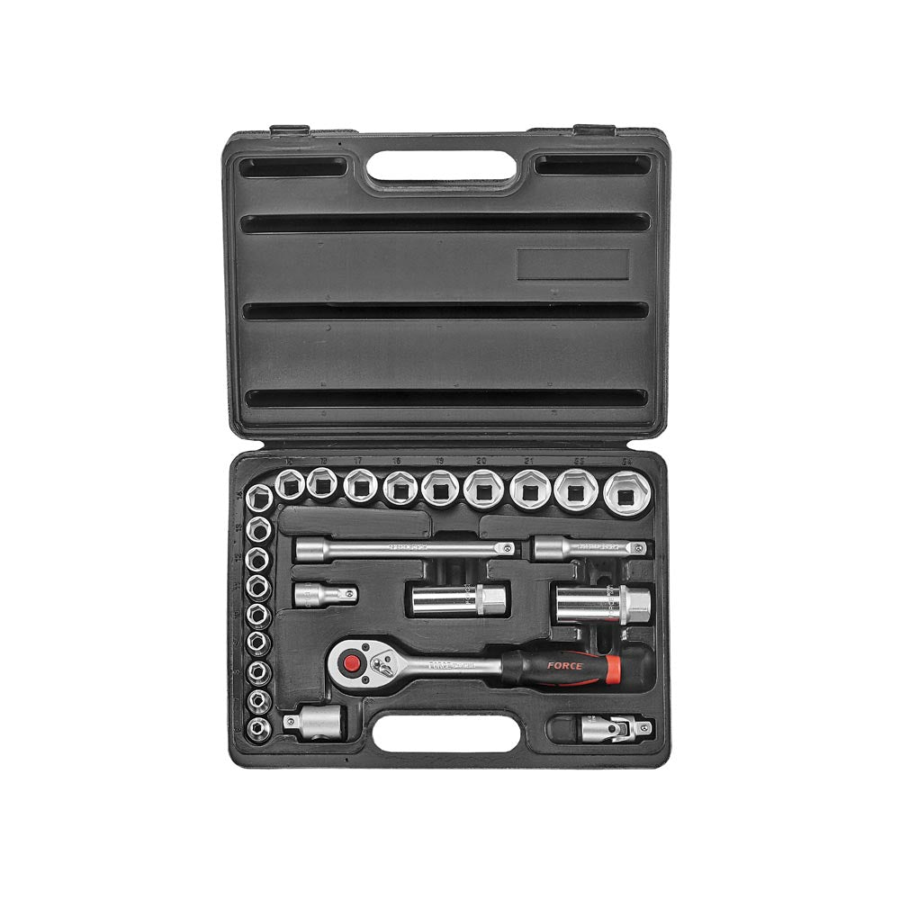 26pc 3/8" Surface drive socket set