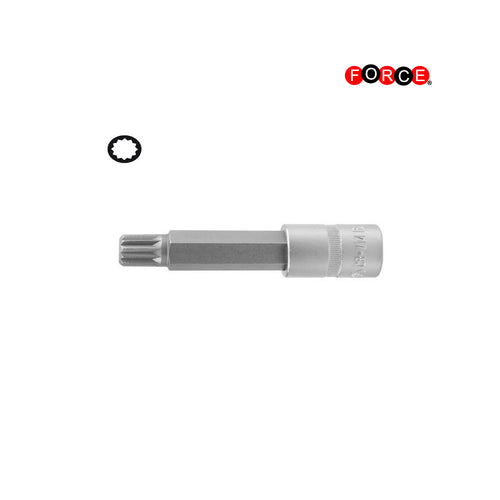 1/2" Veeltand bit dop M9 120mmL