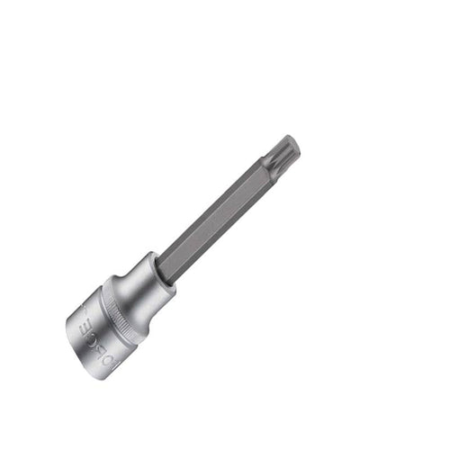 1/2" Extra lange Veeltand dopsleutel M8 800mmL