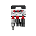 3pc 1/2DR. Pentagon set