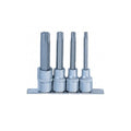 4pc 1/2 star socket bit