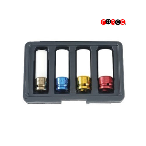 1/2" Krachtdoppenset 4 delig