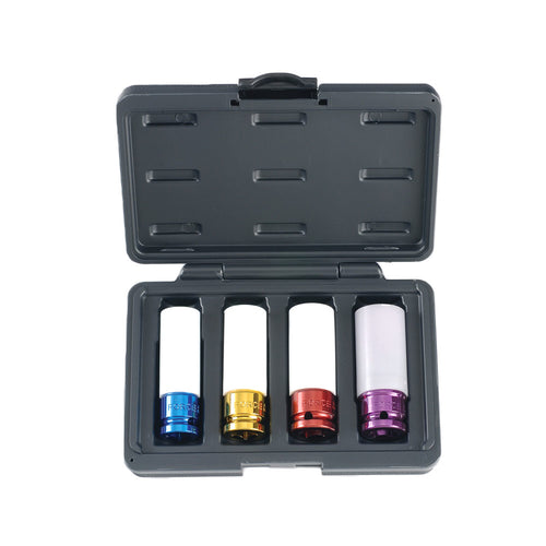 1/2" Krachtdoppenset 4 delig