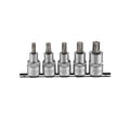 1/2" Bit doppenset Torx 5 delig