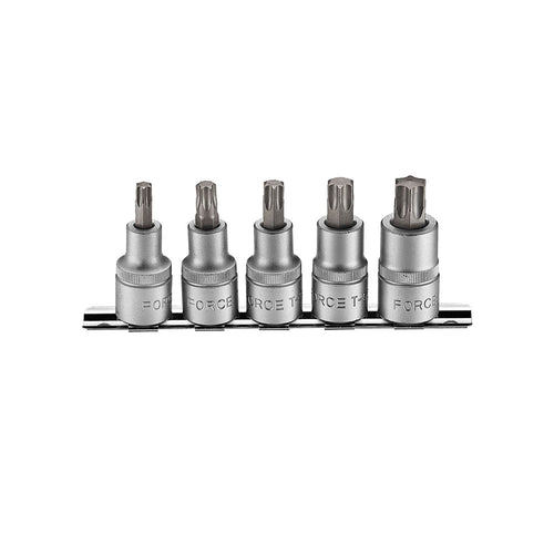 1/2" Bit doppenset Torx 5 delig