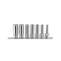 1/2" Doppenset lang 12-kant 7 delig