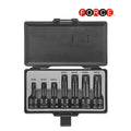 7pc 1/2"DR. Spline impact socket bit set