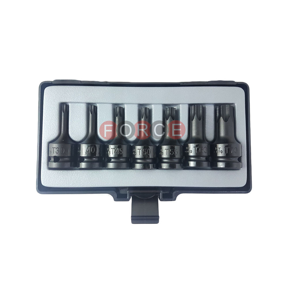 7pc 1/2" Imp.star socket bit