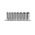 Force 4082S 1/2" Doppenset lang 6-kant SAE 8 delig