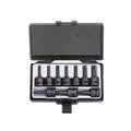 1/2" Krachtdoppenset Torx 10 delig