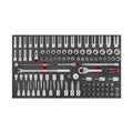 106-delige 1/2'' Steeksleutel- en Doppen Set (10318 EVA)