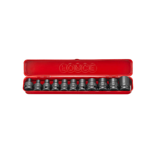 1/2" Krachtdoppenset Torx 11 delig
