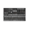 114-delige 1/2'' Steeksleutel- Bit Set (EVA 10318.D)
