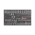 116-delige 1/2'' Steeksleutel- en Doppen Set (10318 EVA)