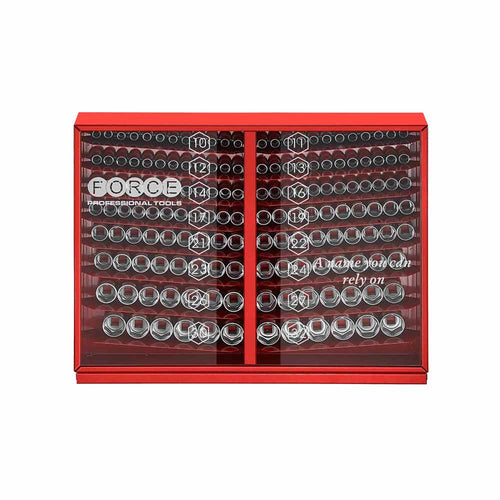 1/2'' Doppen Display 163-delig