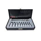 18-delige 3/8" & 1/2" Doppenset Torx