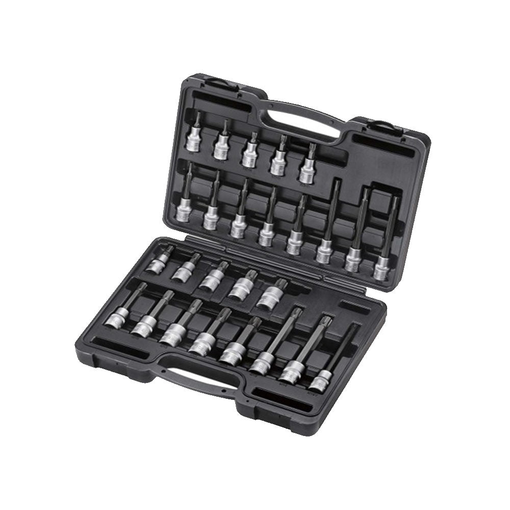 26pc 1/2" Ribe socket bit set