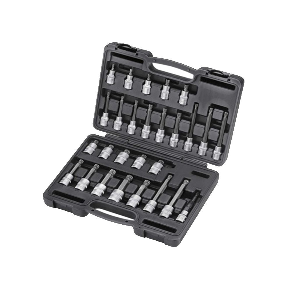 28pc 1/2" Spline socket set