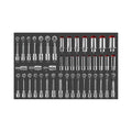 68-delige 1/2" Dieptedoppen- en Bitdoppen Set (EVA)