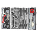 Workbench(fiberboard) with 177 pcs of tools
