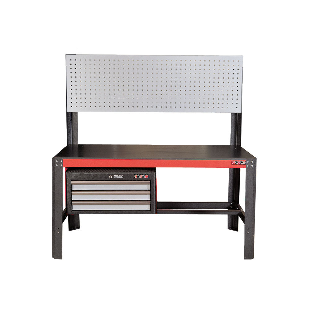 Workbench(fiberboard) with 177 pcs of tools