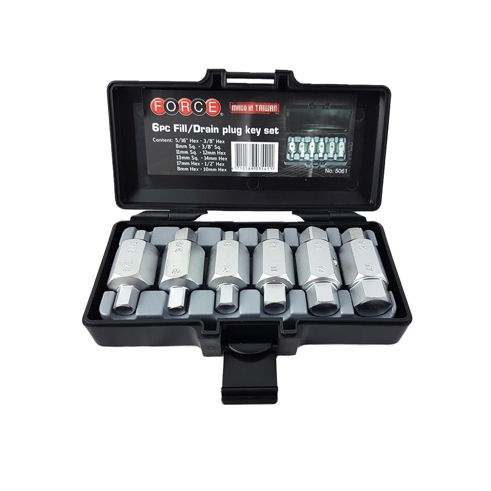 6pc Drain plug key