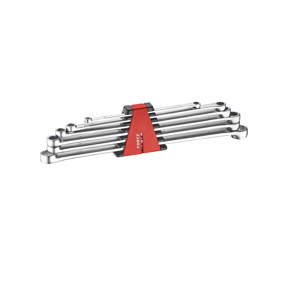 6pc Extra long offset ring wrench