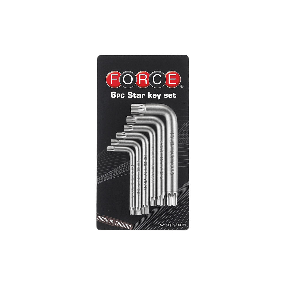 Torx sleutel set 6-delig