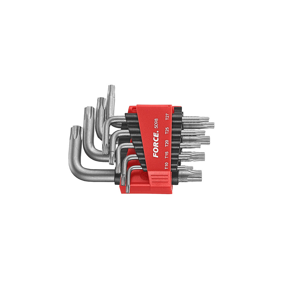 9-delige Haakse resistorx 5-kant set