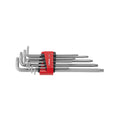 9-delige Haakse torx sleutel set extra lang