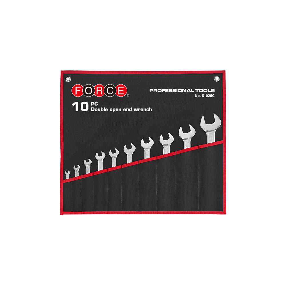10pc Double open end wrench set