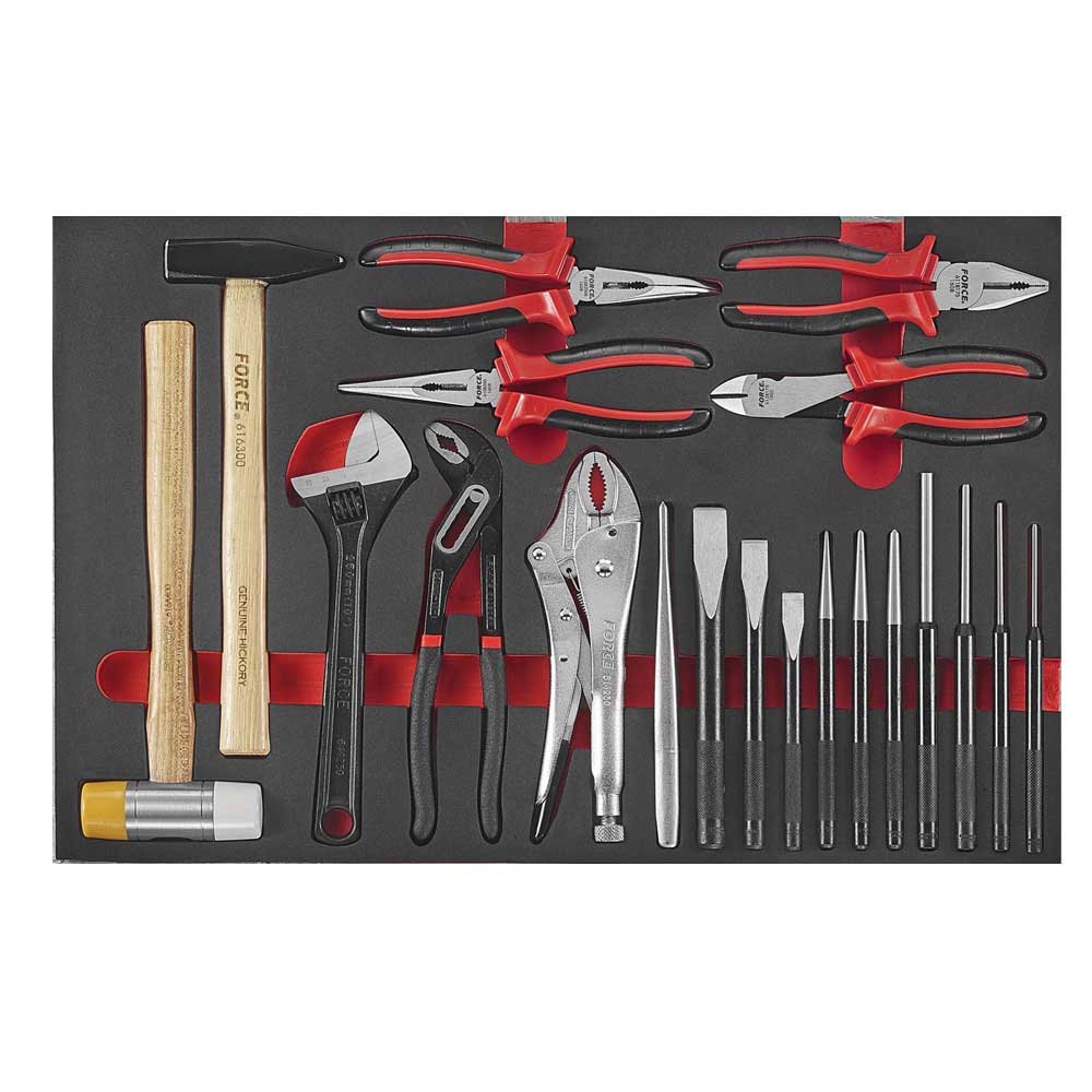 20-delige Tang- en Beitel Set (EVA)