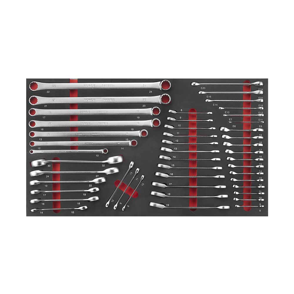 46-delige Ringsleutel set (10318 EVA)