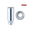 1/2" Veeltand dop lang (Multi-profiel) 12