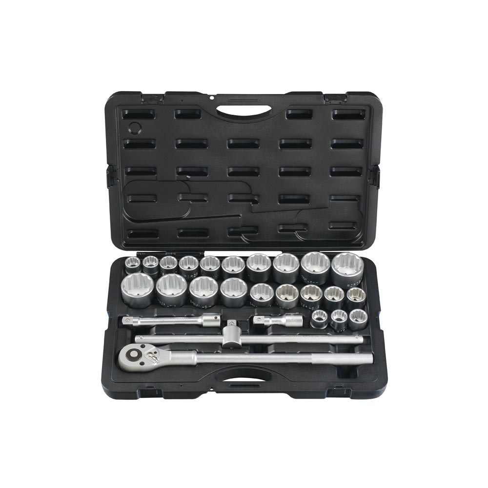 3/4" Doppenset 12-kant 26 delig
