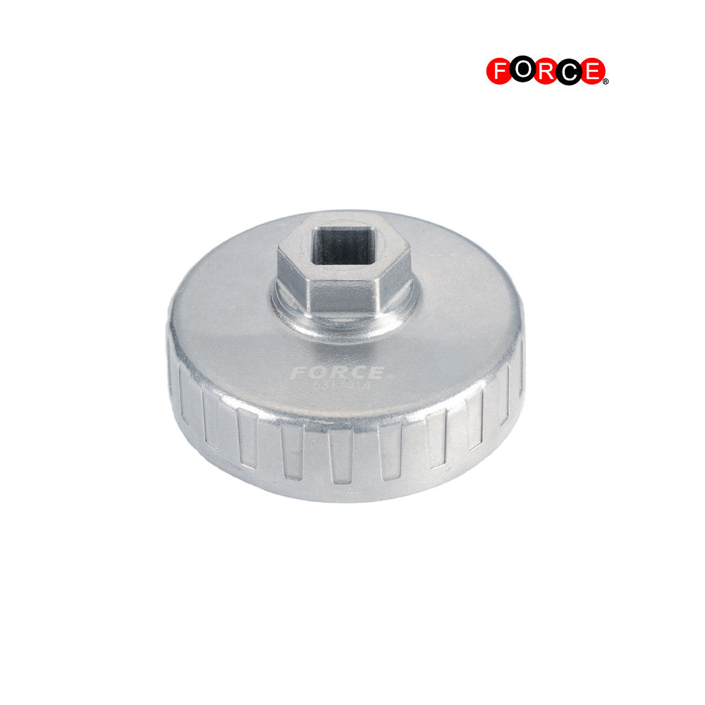 Oliefilter dop - 91 mm, 15 groeven