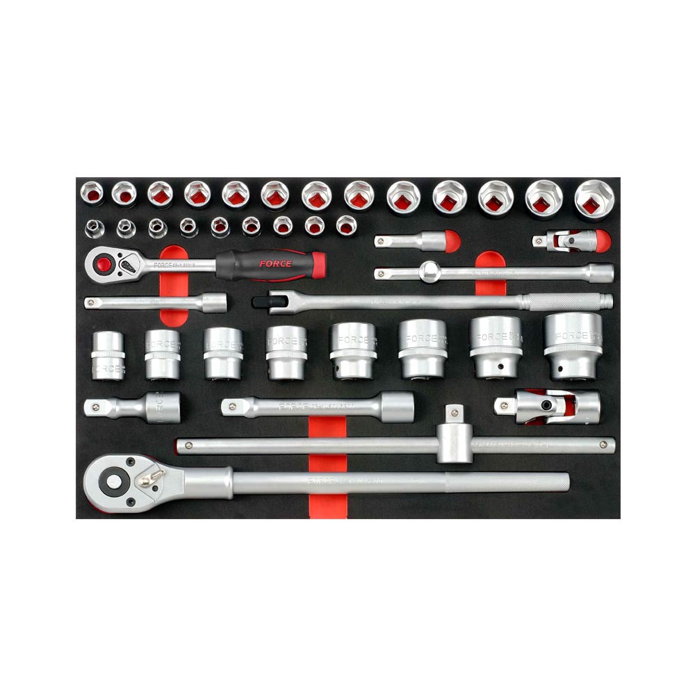 42pc 1/2 & 3/4DR. Socket combination set (EVA)