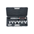 1/2'' Momentsleutel met Verwisselbare Ratel- Momentkop 10-80Nm 8-delig